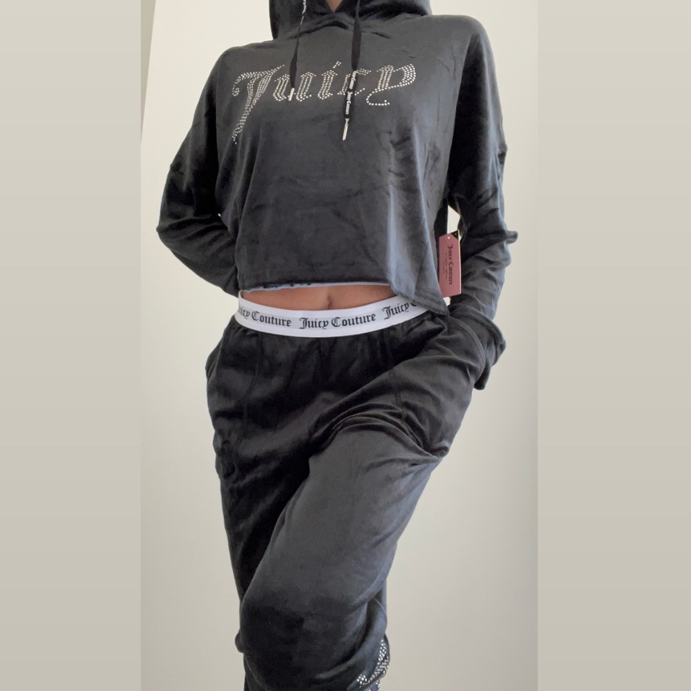 Juicy Couture black loungewear set